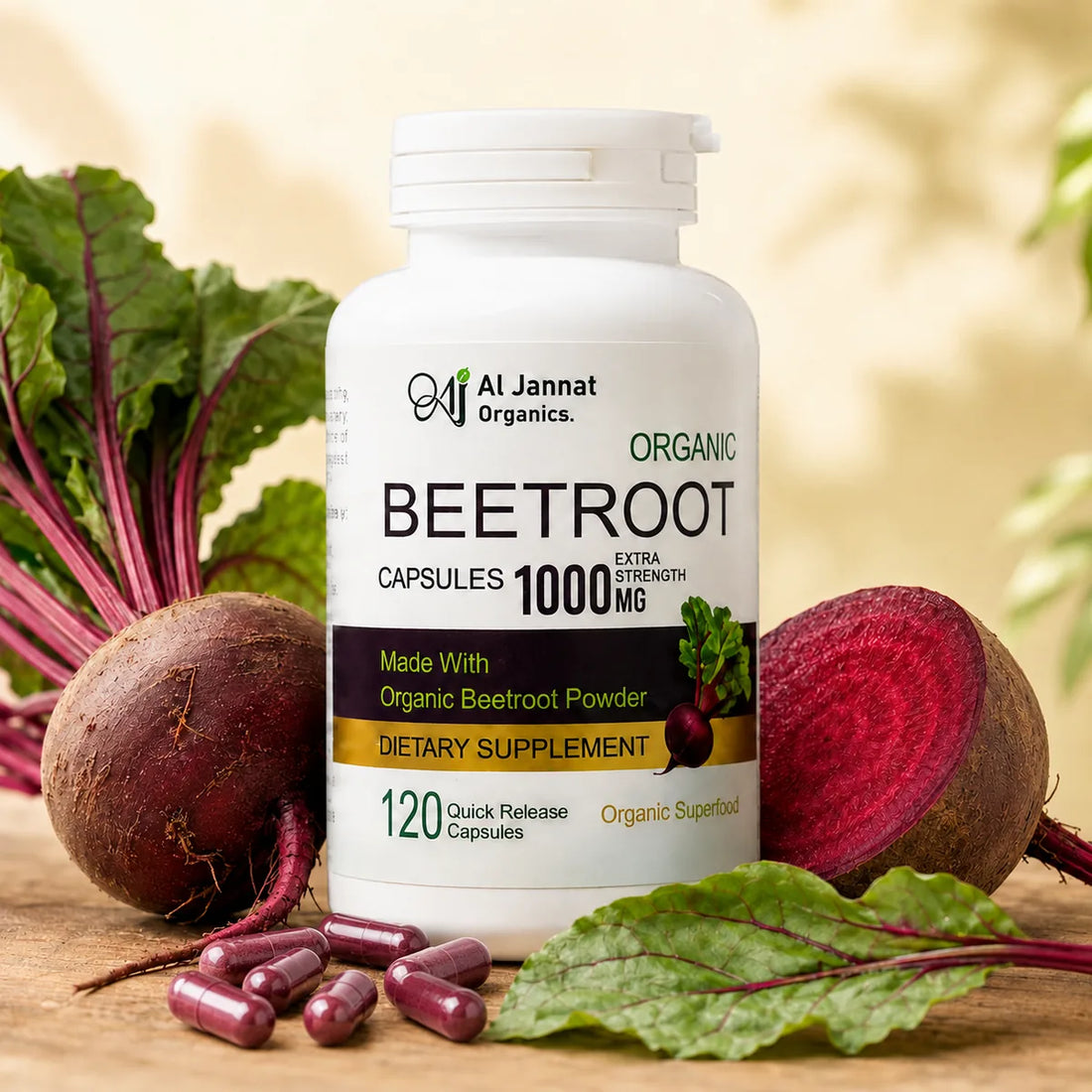 Beetroot Capsules 1000mg