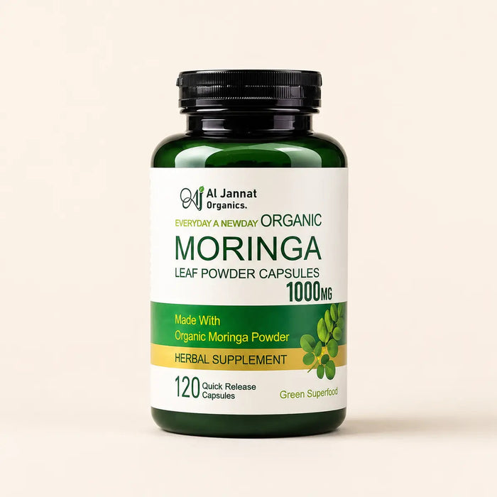 Moringa Leaf Powder Capsules 1000mg