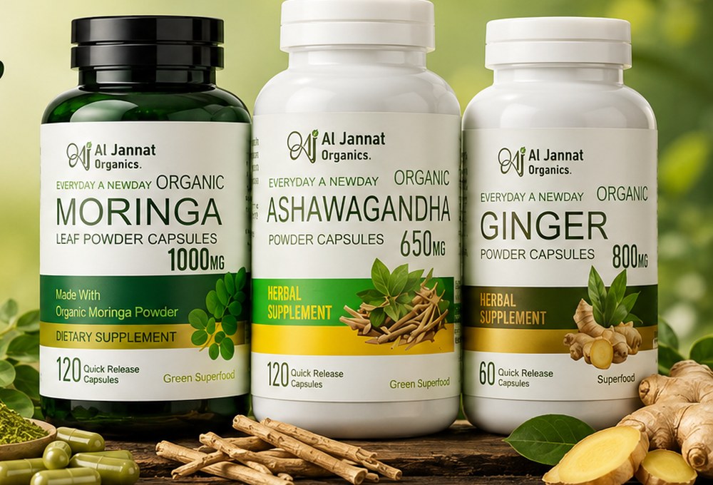 Al Jannat Organics herbal wellness products