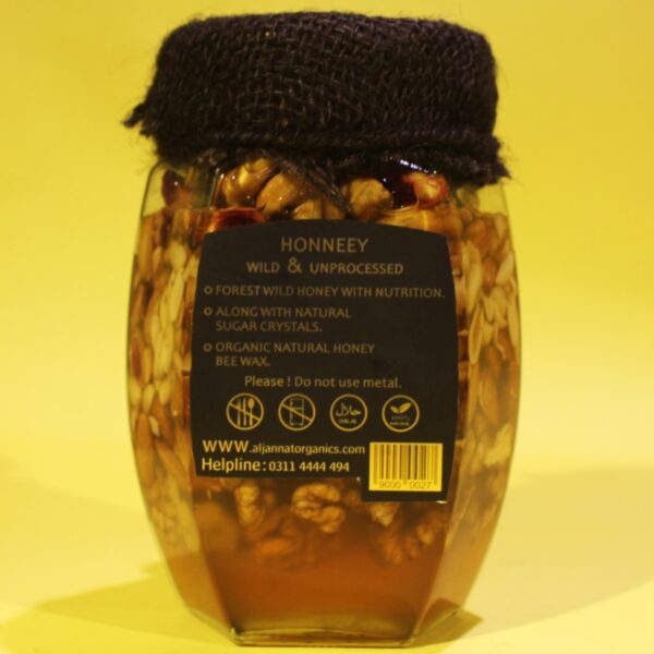 Organic Export Quality Nuts Honey 1000g