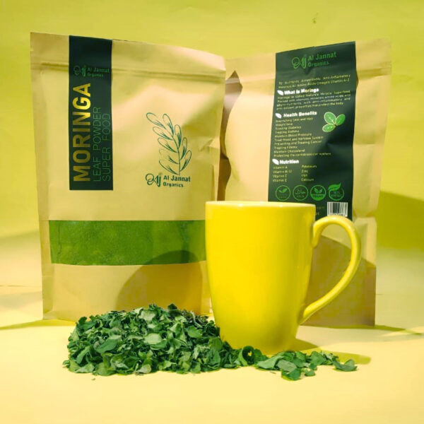 Organic Moringa Dried Whole Leaves Tea