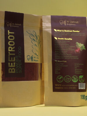 Organic Beetroot Powder – 100g | Superfood for Healthy Skin and Hair